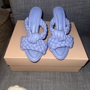 Alexandre Birman Women's Carlotta CaribbeanBlue Sandal size 5.5